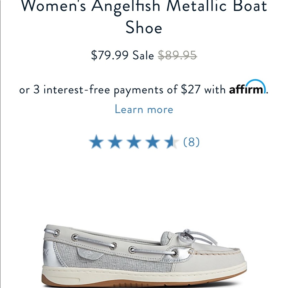 Brand new in box sperrys